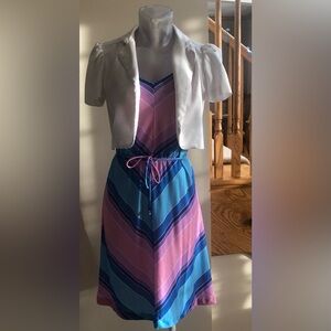 Summer Dress with Jacket Size 3/4